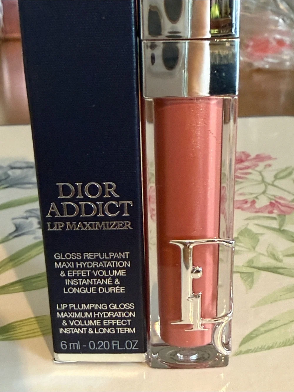 Dior Addict Lip Maximizer Lip Plumping Gloss 012 Rosewood NWT